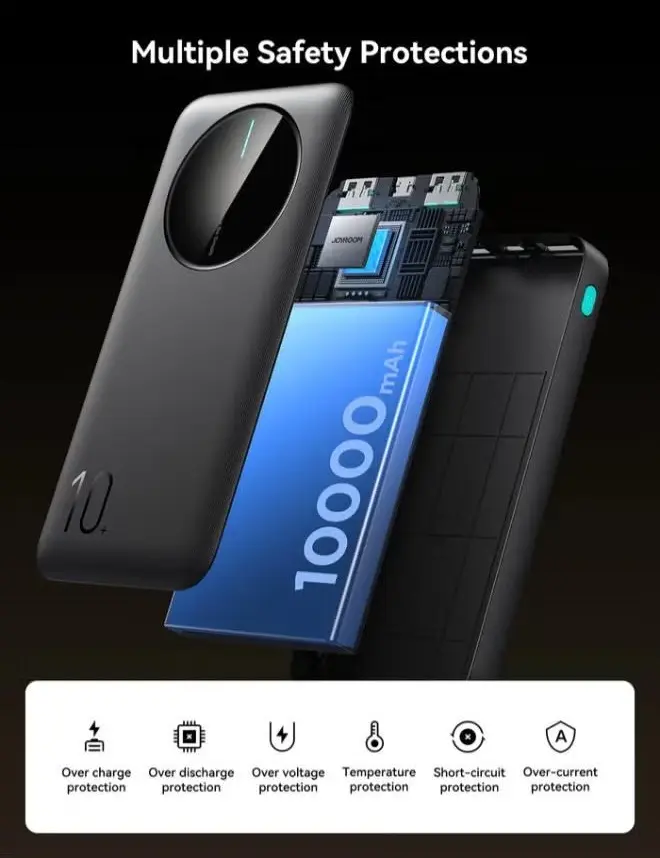 Joyroom 2.4A LED Power Bank 10000mAh JR-PBF12